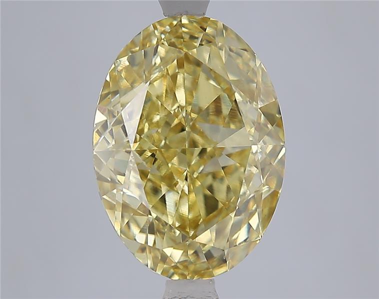 5.09 ct. oval Lab Grown Diamond front image