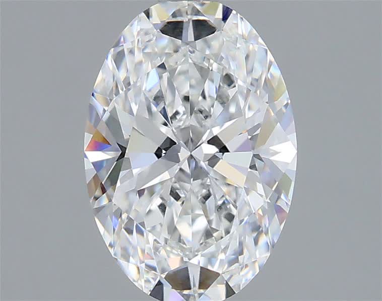 1.54 ct. oval Lab Grown Diamond front image