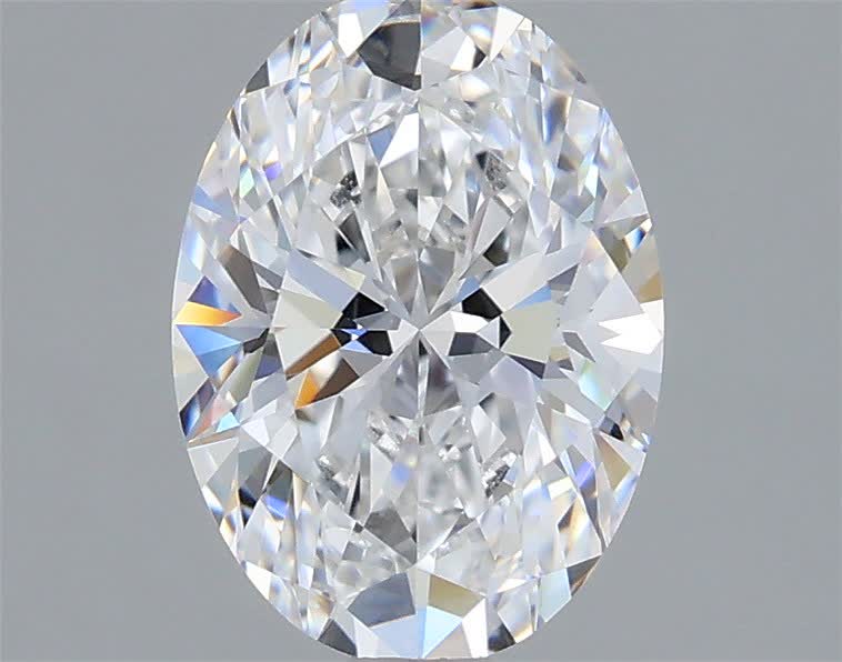 1.54 ct. oval Lab Grown Diamond front image