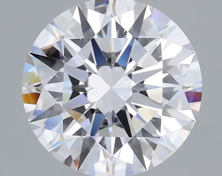 2.54 ct. round Lab Grown Diamond front image