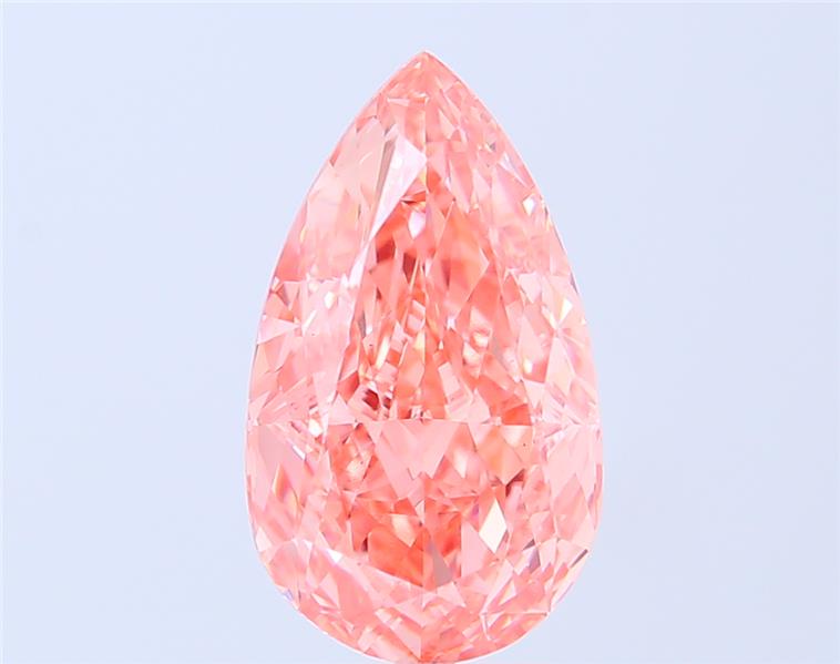 4.60 ct. pear Lab Grown Diamond front image