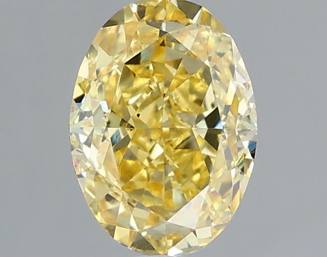1.10 ct. oval Lab Grown Diamond front image