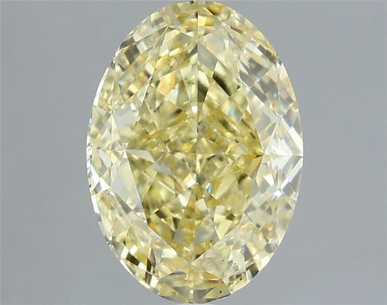3.02 ct. oval Lab Grown Diamond front image