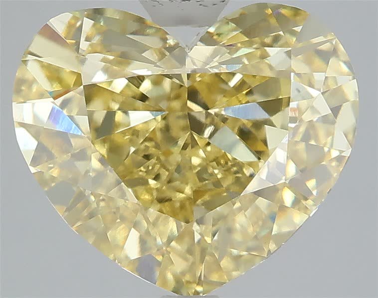 5.54 ct. heart Lab Grown Diamond front image