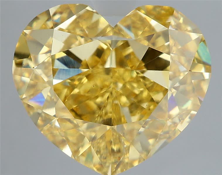 7.10 ct. heart Lab Grown Diamond front image