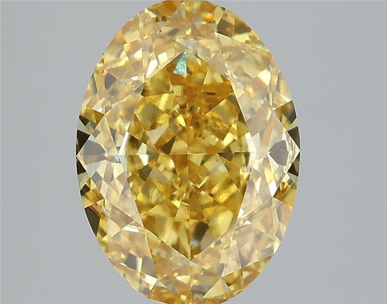 4.03 ct. oval Lab Grown Diamond front image