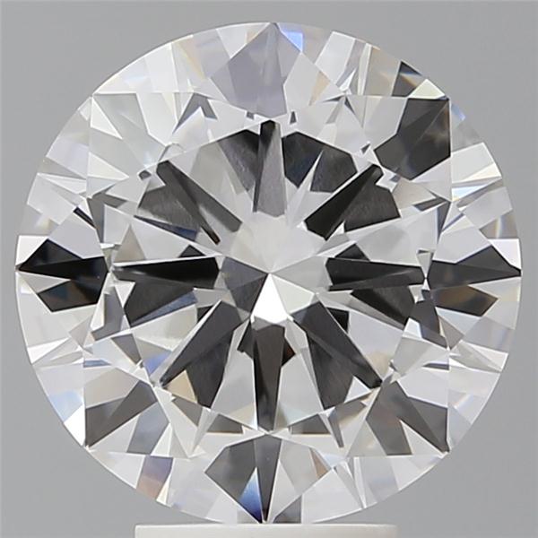 5.54 ct. round Lab Grown Diamond front image