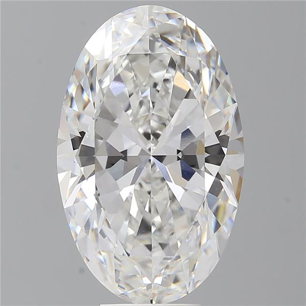 8.09 ct. oval Lab Grown Diamond front image