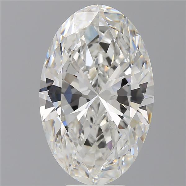 9.02 ct. oval Lab Grown Diamond front image