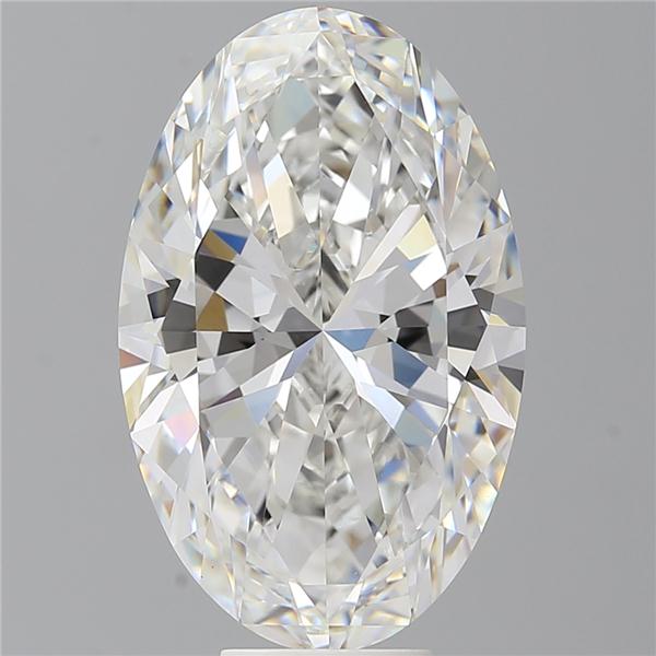 9.01 ct. oval Lab Grown Diamond front image