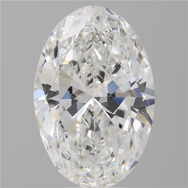 8.07 ct. oval Lab Grown Diamond front image