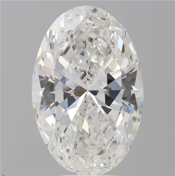 9.09 ct. oval Lab Grown Diamond front image