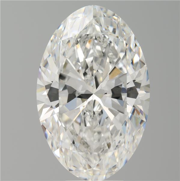 9.02 ct. oval Lab Grown Diamond front image