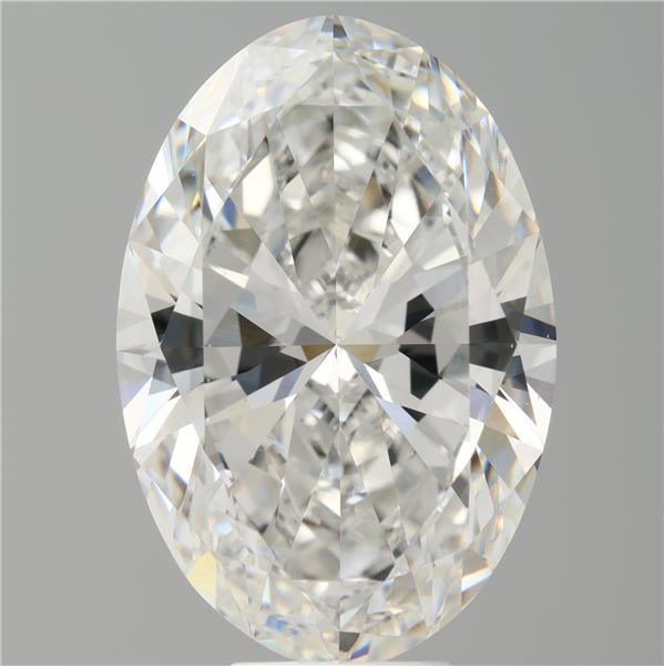 9.08 ct. oval Lab Grown Diamond front image