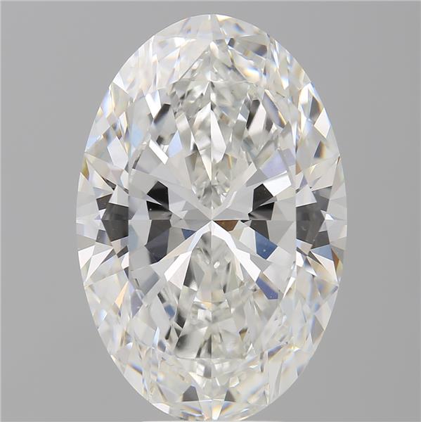 8.00 ct. oval Lab Grown Diamond front image