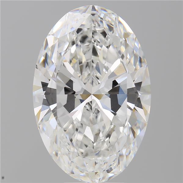 9.06 ct. oval Lab Grown Diamond front image