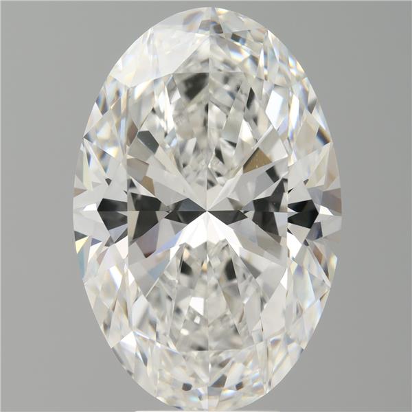 7.60 ct. oval Lab Grown Diamond front image