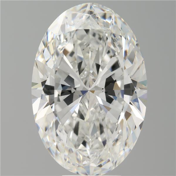 9.01 ct. oval Lab Grown Diamond front image