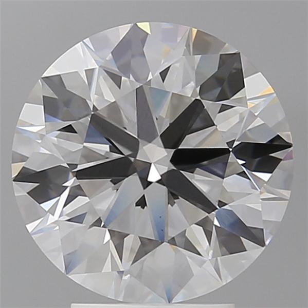 4.10 ct. round Lab Grown Diamond front image