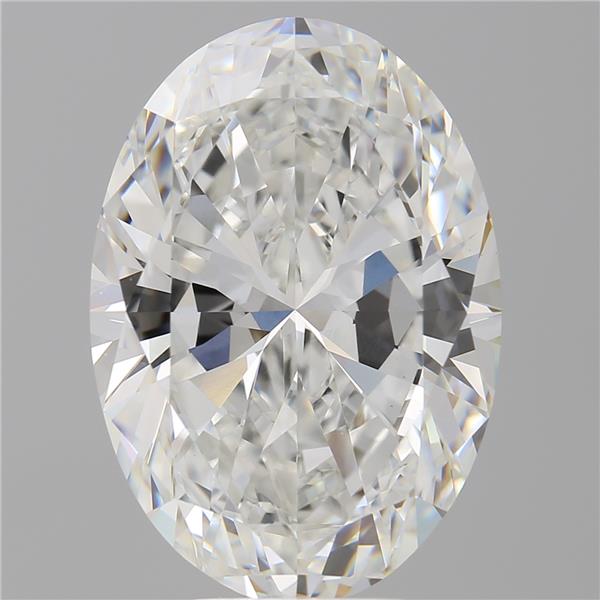 8.50 ct. oval Lab Grown Diamond front image