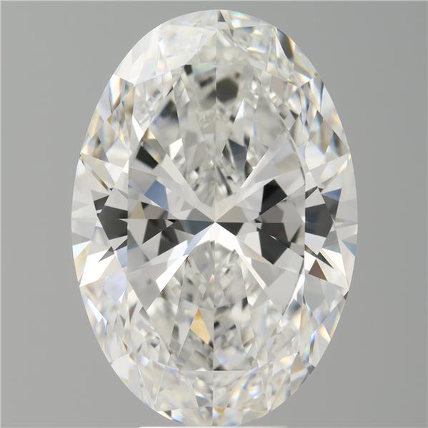 8.08 ct. oval Lab Grown Diamond front image