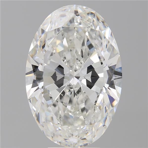 8.01 ct. oval Lab Grown Diamond front image