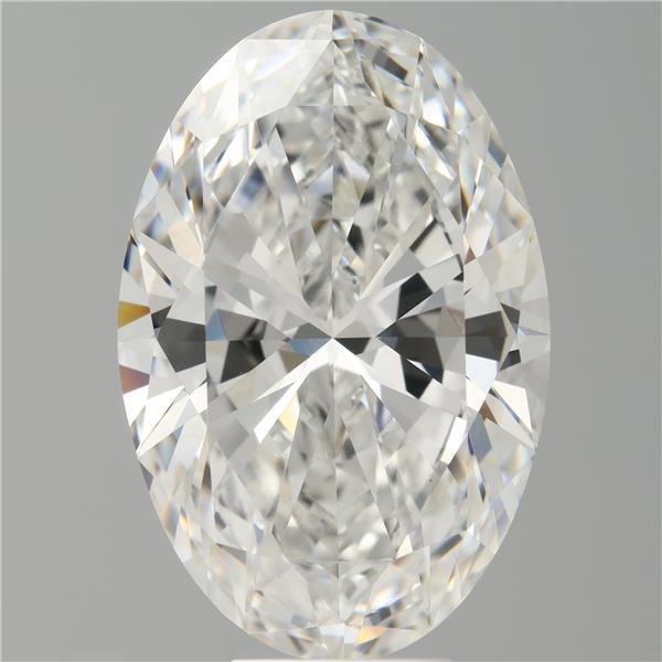 9.07 ct. oval Lab Grown Diamond front image