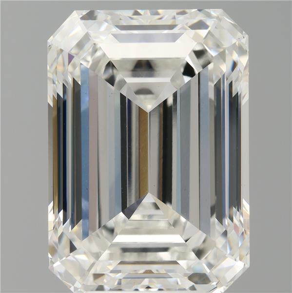 8.10 ct. emerald Lab Grown Diamond front image