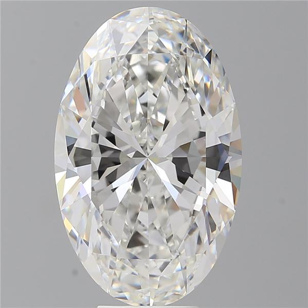 8.09 ct. oval Lab Grown Diamond front image
