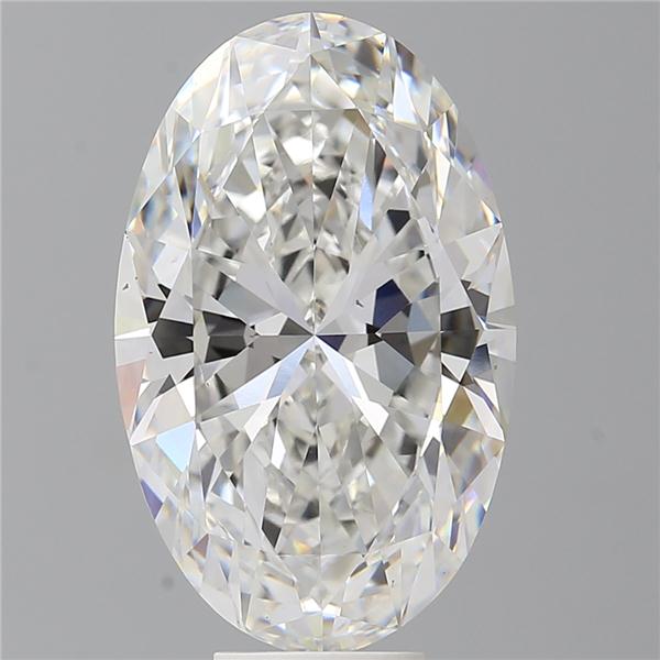 9.05 ct. oval Lab Grown Diamond front image