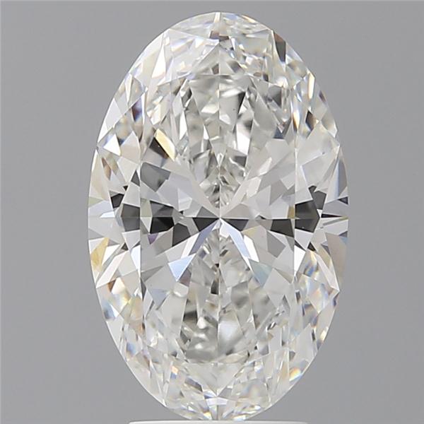 4.05 ct. oval Lab Grown Diamond front image