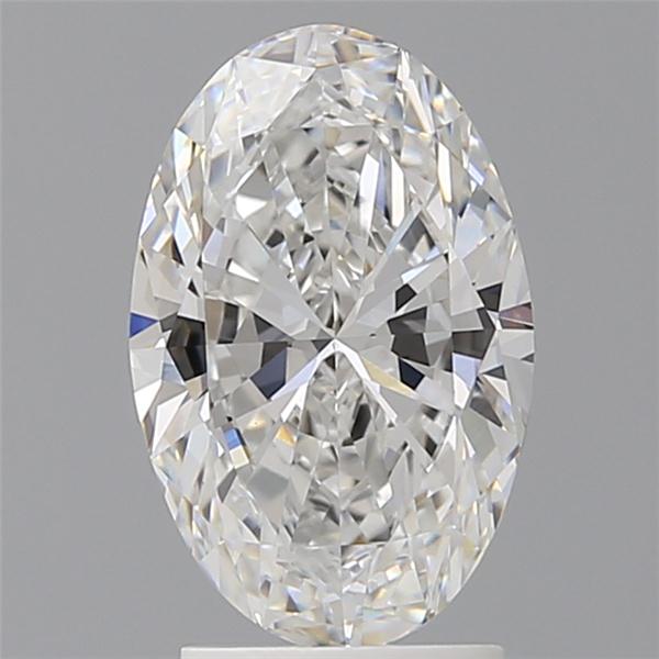 2.55 ct. oval Lab Grown Diamond front image