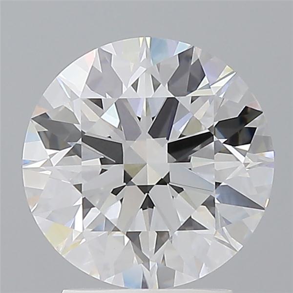 2.60 ct. round Lab Grown Diamond front image