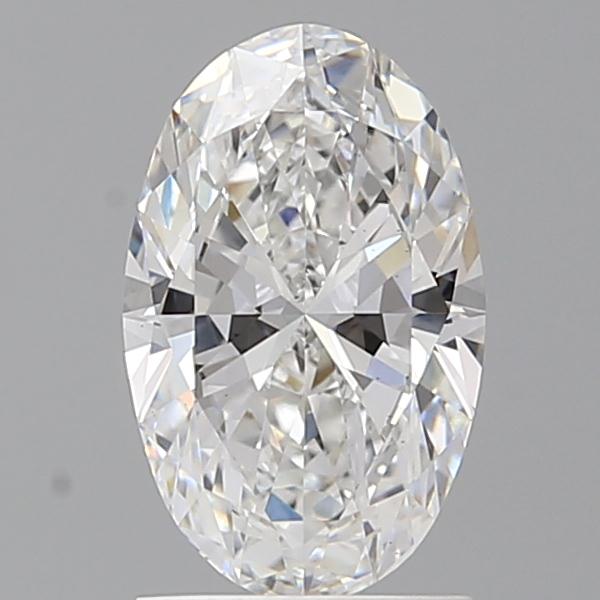 1.60 ct. oval Lab Grown Diamond front image