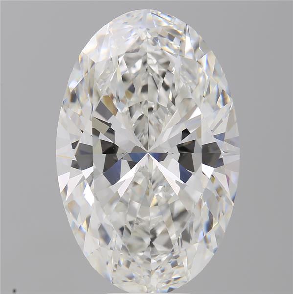 11.09 ct. oval Lab Grown Diamond front image