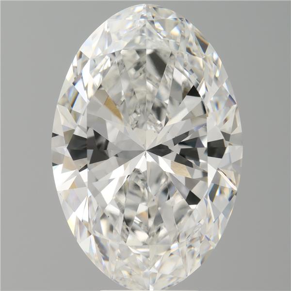 8.02 ct. oval Lab Grown Diamond front image