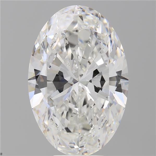 9.03 ct. oval Lab Grown Diamond front image