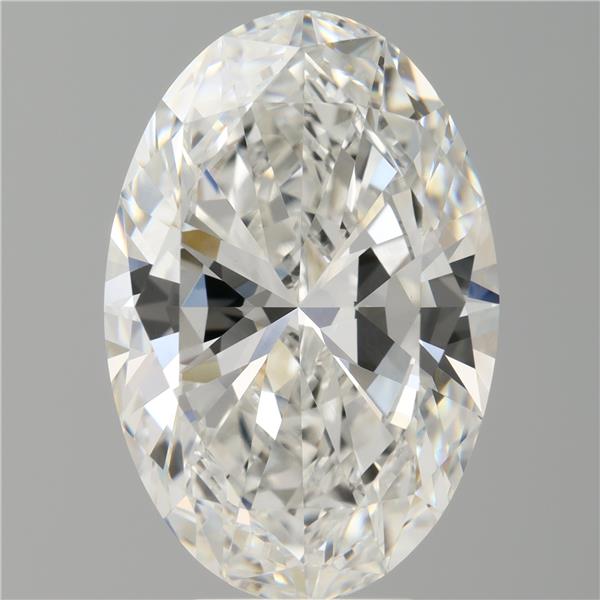6.54 ct. oval Lab Grown Diamond front image