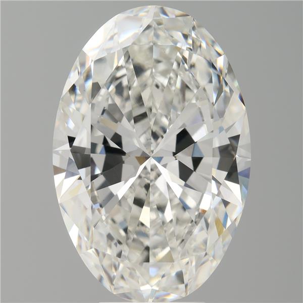 7.52 ct. oval Lab Grown Diamond front image