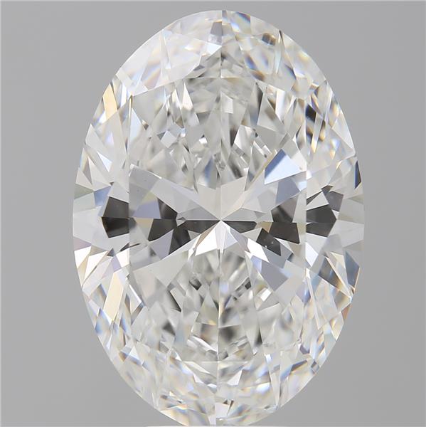 9.07 ct. oval Lab Grown Diamond front image