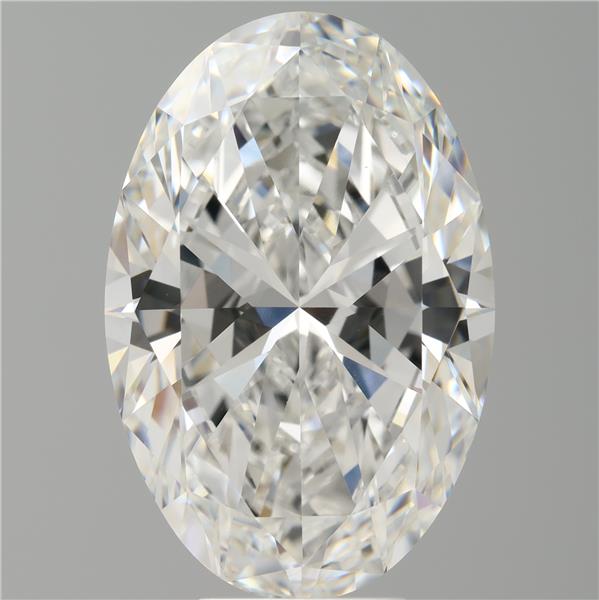 8.09 ct. oval Lab Grown Diamond front image