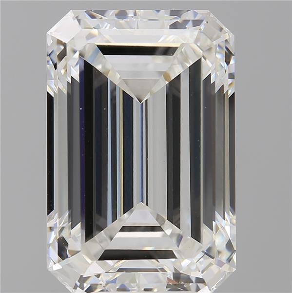 8.01 ct. emerald Lab Grown Diamond front image