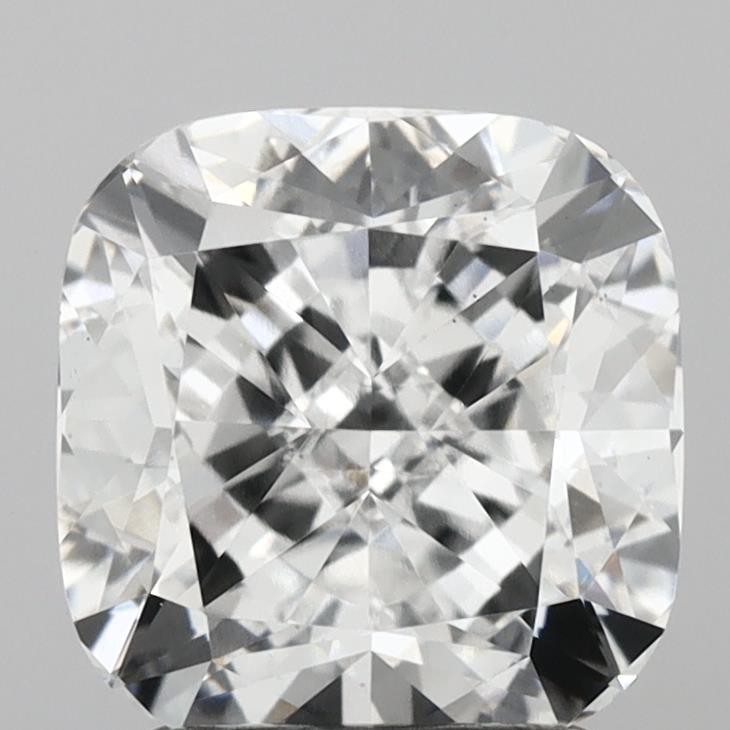 2.02 carat d VS1 EX Cut IGI cushion diamond