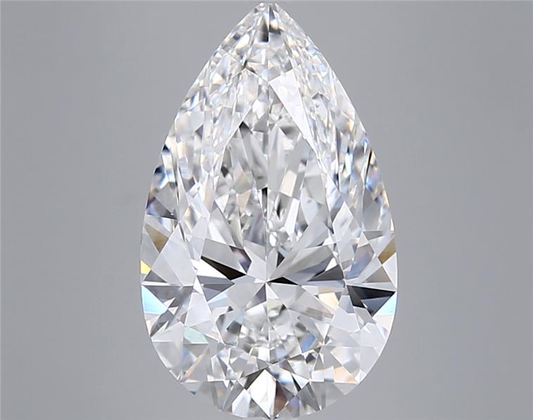 7.05 ct. pear Lab Grown Diamond front image