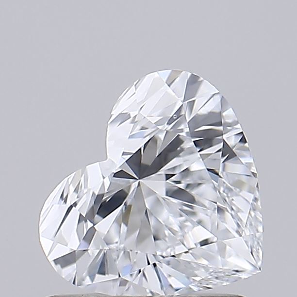 1.01 carat f VVS2 EX Cut IGI heart diamond