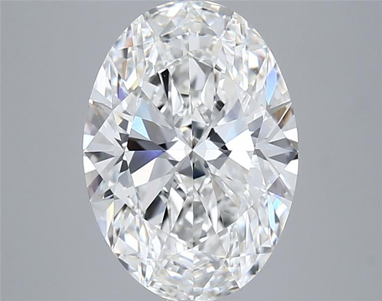 5.03 ct. oval Lab Grown Diamond front image