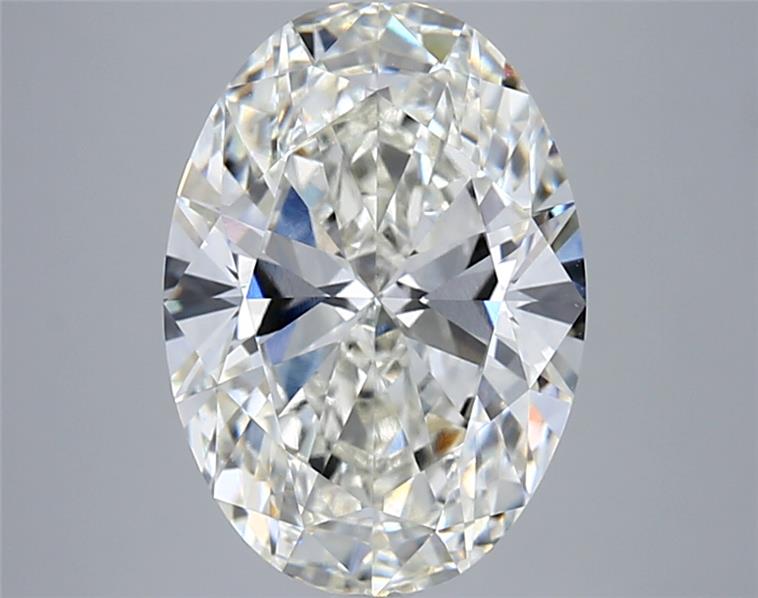 5.04 ct. oval Lab Grown Diamond front image