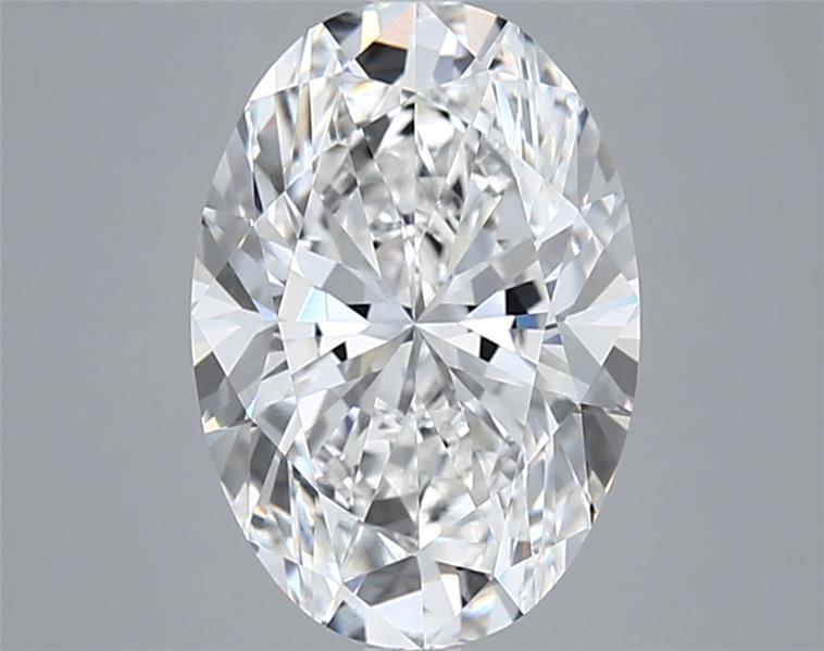 5.06 ct. oval Lab Grown Diamond front image