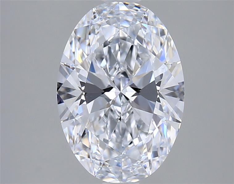 2.07 ct. oval Lab Grown Diamond front image