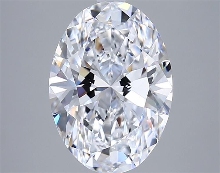 3.07 ct. oval Lab Grown Diamond front image